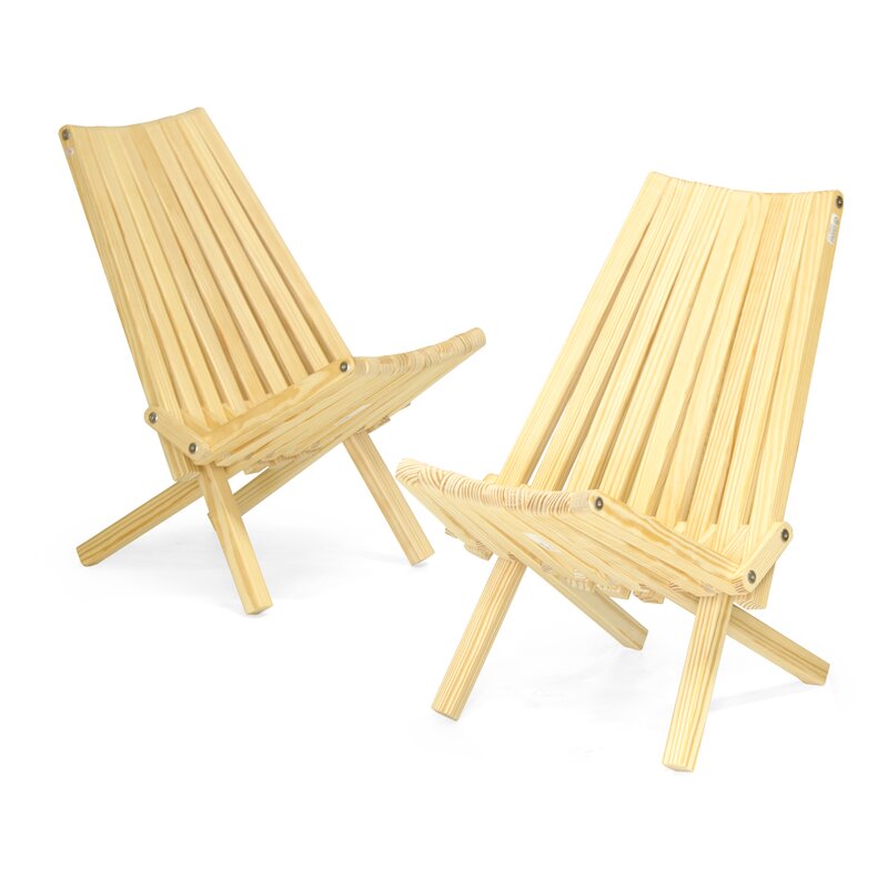 Solid Wood Folding Adirondack Chair & Reviews | AllModern